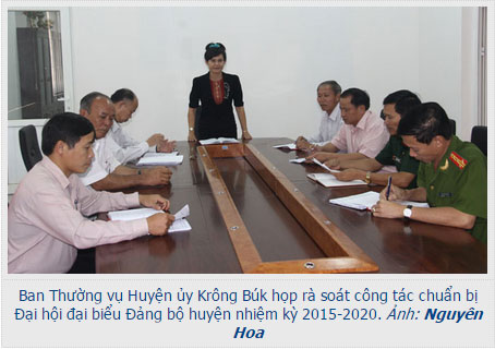 Phấn đấu xây dựng huyện Krông Búk vững mạnh toàn diện